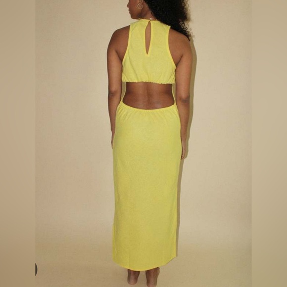 Acacia. Mae. Linen dress. Yellow. NWT - Picture 3 of 15